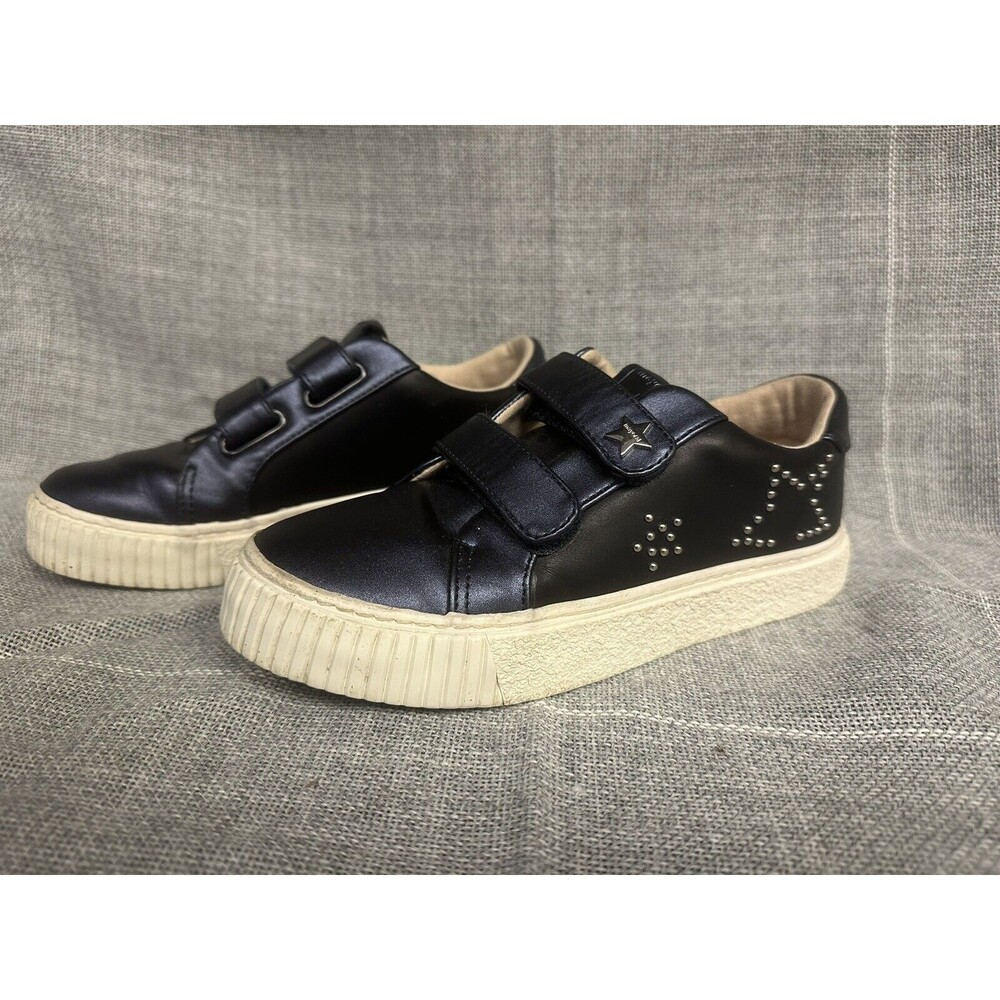 Mayoral Girls Shoes Hook loop Embellished Star Size 33 UE Size 1.5 US Navy Blue